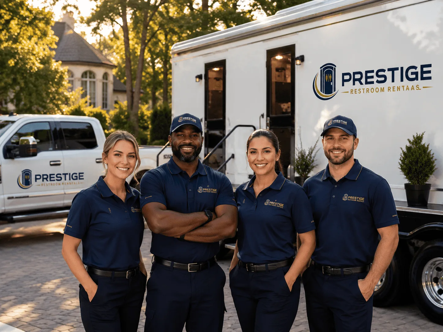 Trusted Luxury Portable Restrooms company in Oak Park, MN